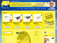 Tablet Screenshot of otticaluce.com